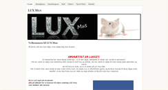 Desktop Screenshot of lux-mus.dk